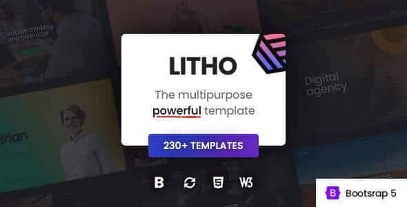 Litho The Multipurpose HTML5 Template
